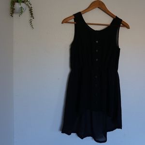 Forever 21 Black Asymmetrical Top